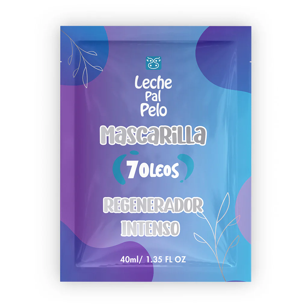 LECHE PAL PELO 7 OLEOS SOBRE 40 GR - LECHE PAL PELO