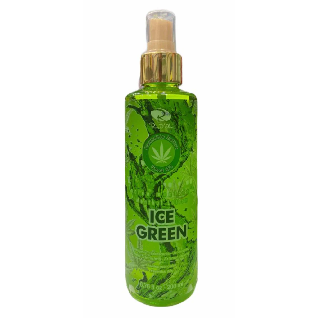 LOCION MENTOLADA ICE GREEN 200ML - ROSS D ELEN