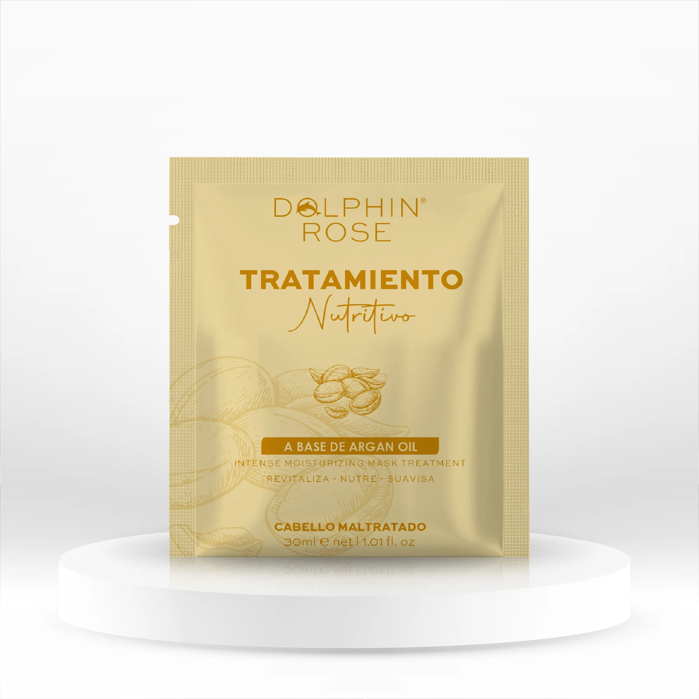 MASCARILLA DE ARGAN OIL X30ML - DOLPHIN ROSE