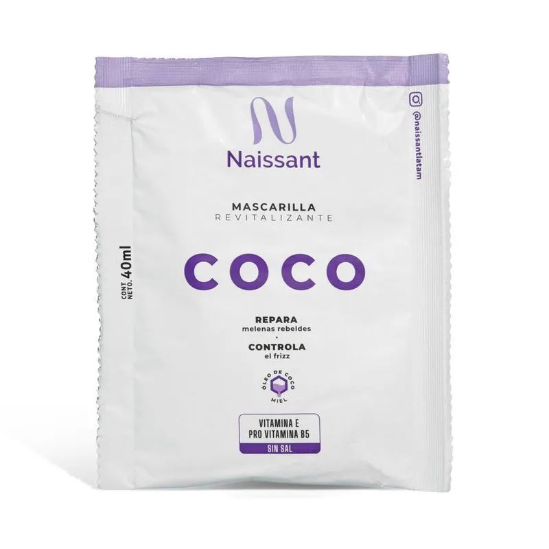 MASCARILLA DE COCO 40ML - NAISSANT