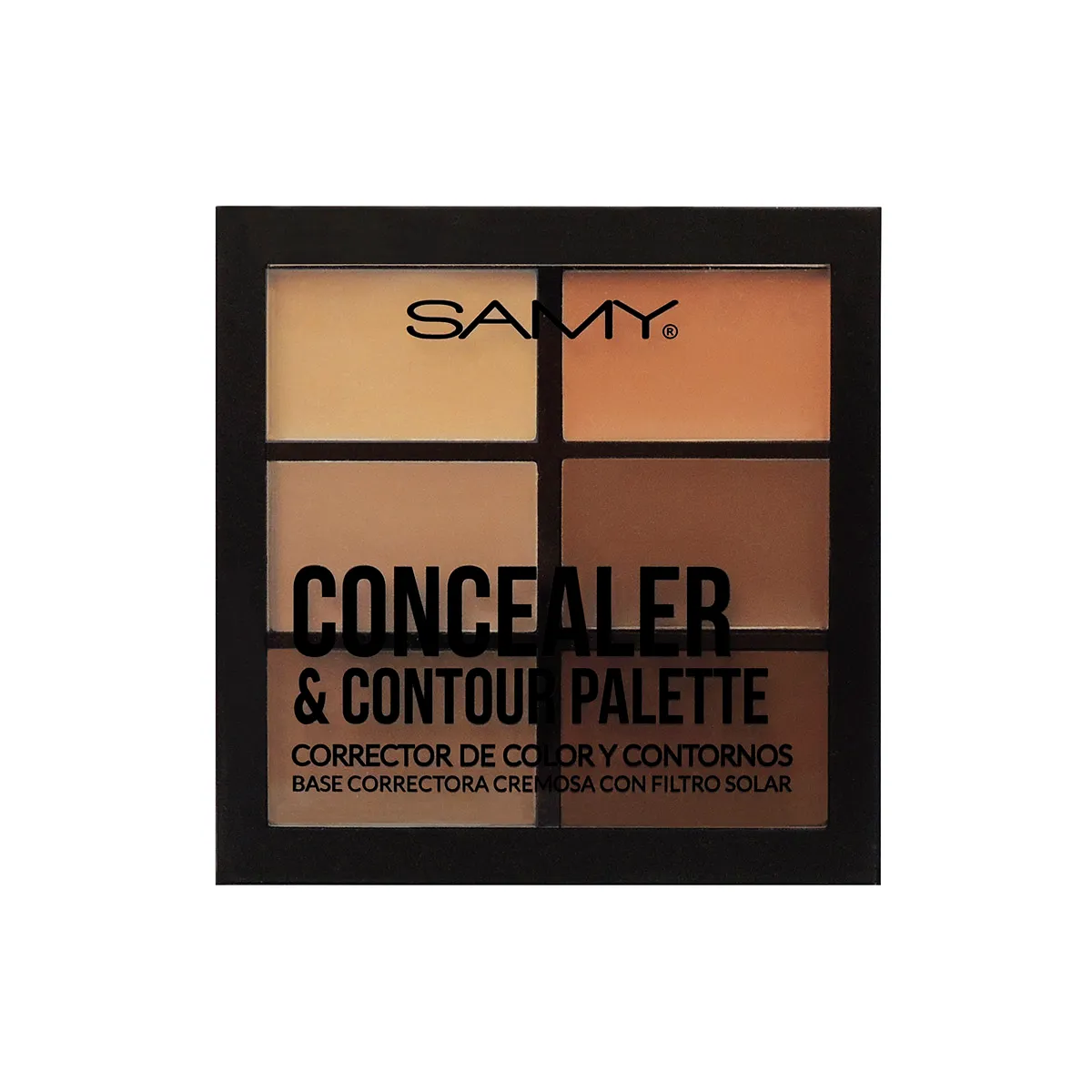 PALETA CORRECTORES MEDIUM DARK - SAMY
