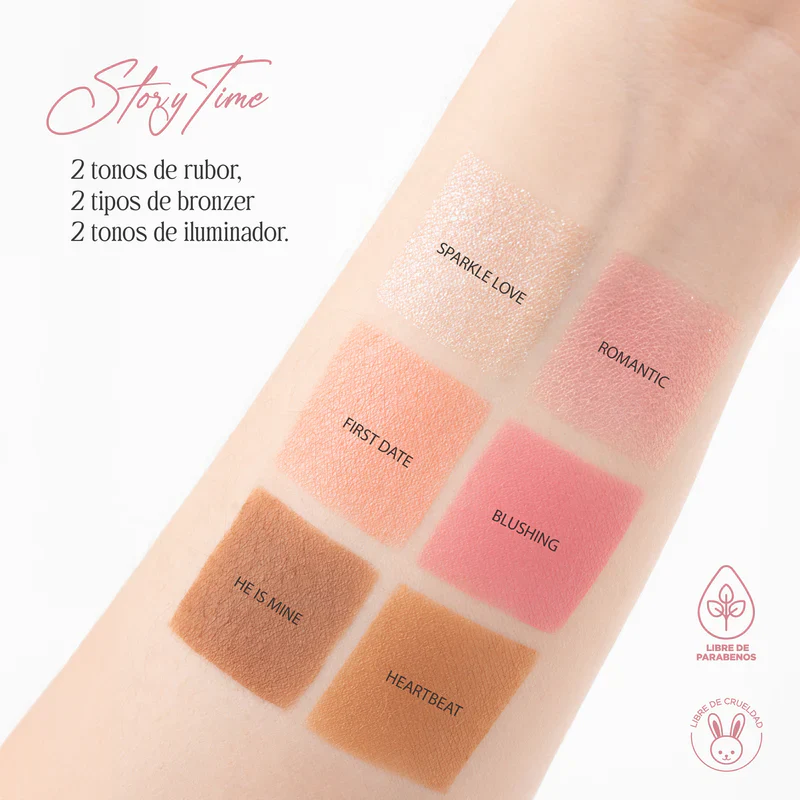 PALETA DE SOMBRAS STORYTIME - ATENEA - Image 2