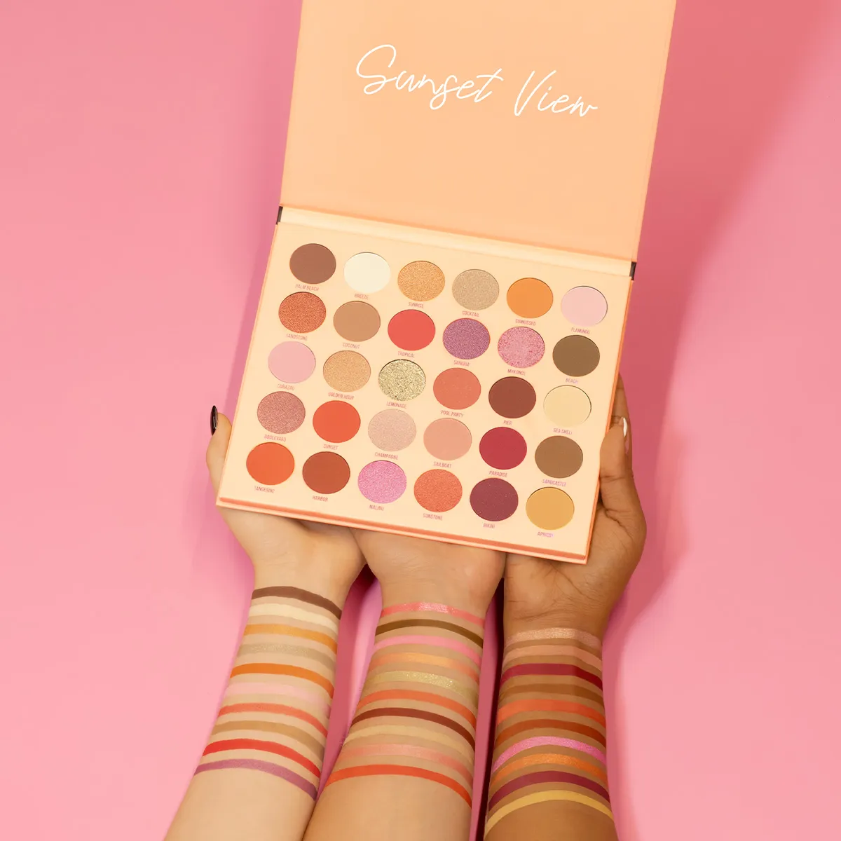 PALETA DE SOMBRAS SUNSET GLAM - SAMY - Image 2
