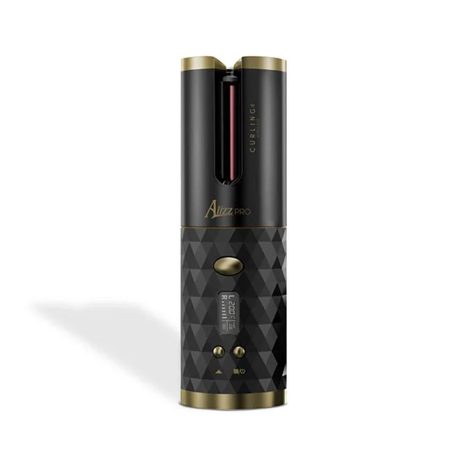 PINZA CURLING WIRELESS BLACK - ALIZZ