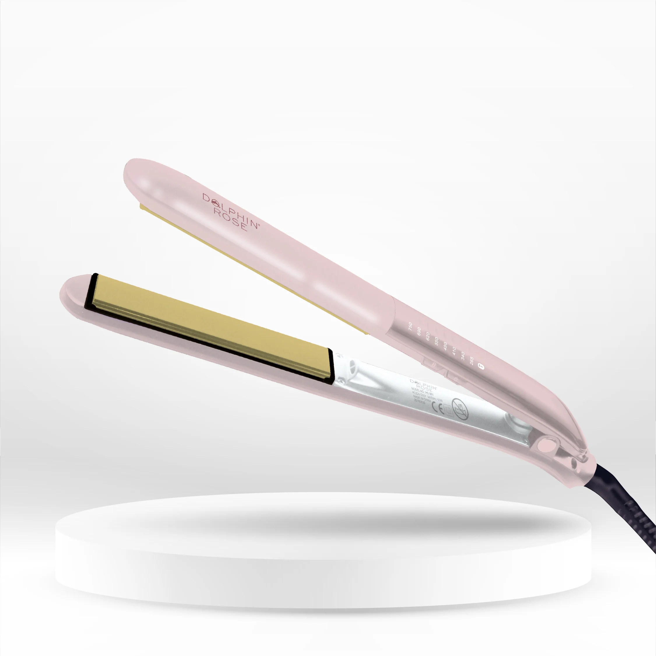 PLANCHA DIGITAL KERATINA Y ACEITE DE ARGAN - DOLPHIN ROSE