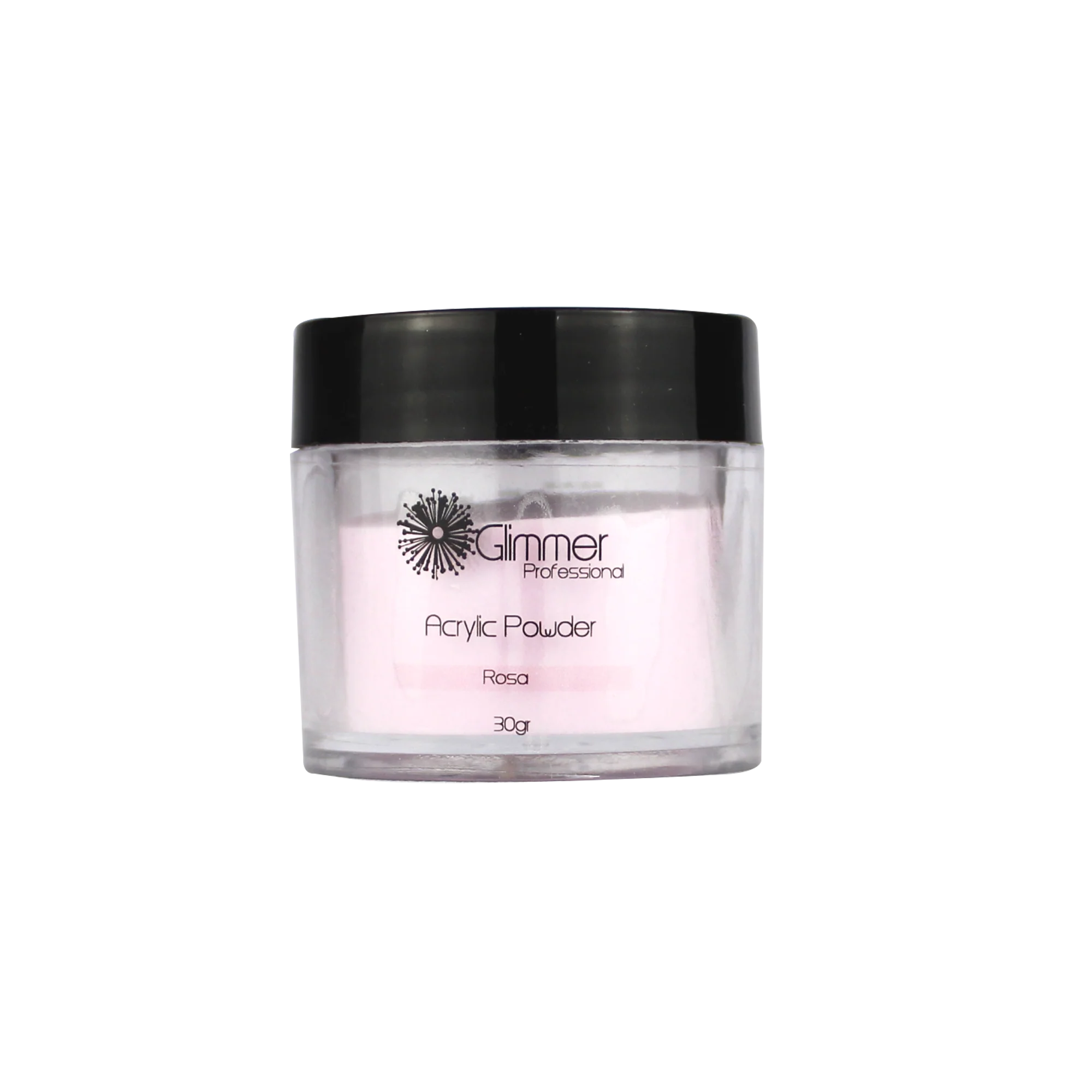 POLVO ACRILICO ROSA 30 GM - GLIMMER
