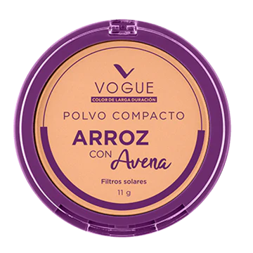 POLVO COMPACTO ARROZ ALMENDRA - VOGUE