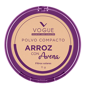 POLVO COMPACTO ARROZ VAINILLA - VOGUE