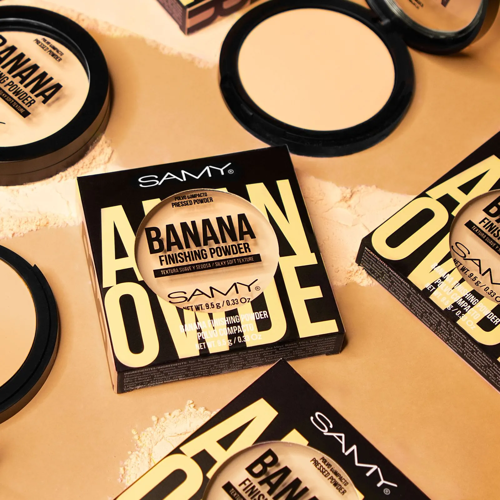 POLVO COMPACTO BANANA - SAMY - Image 2