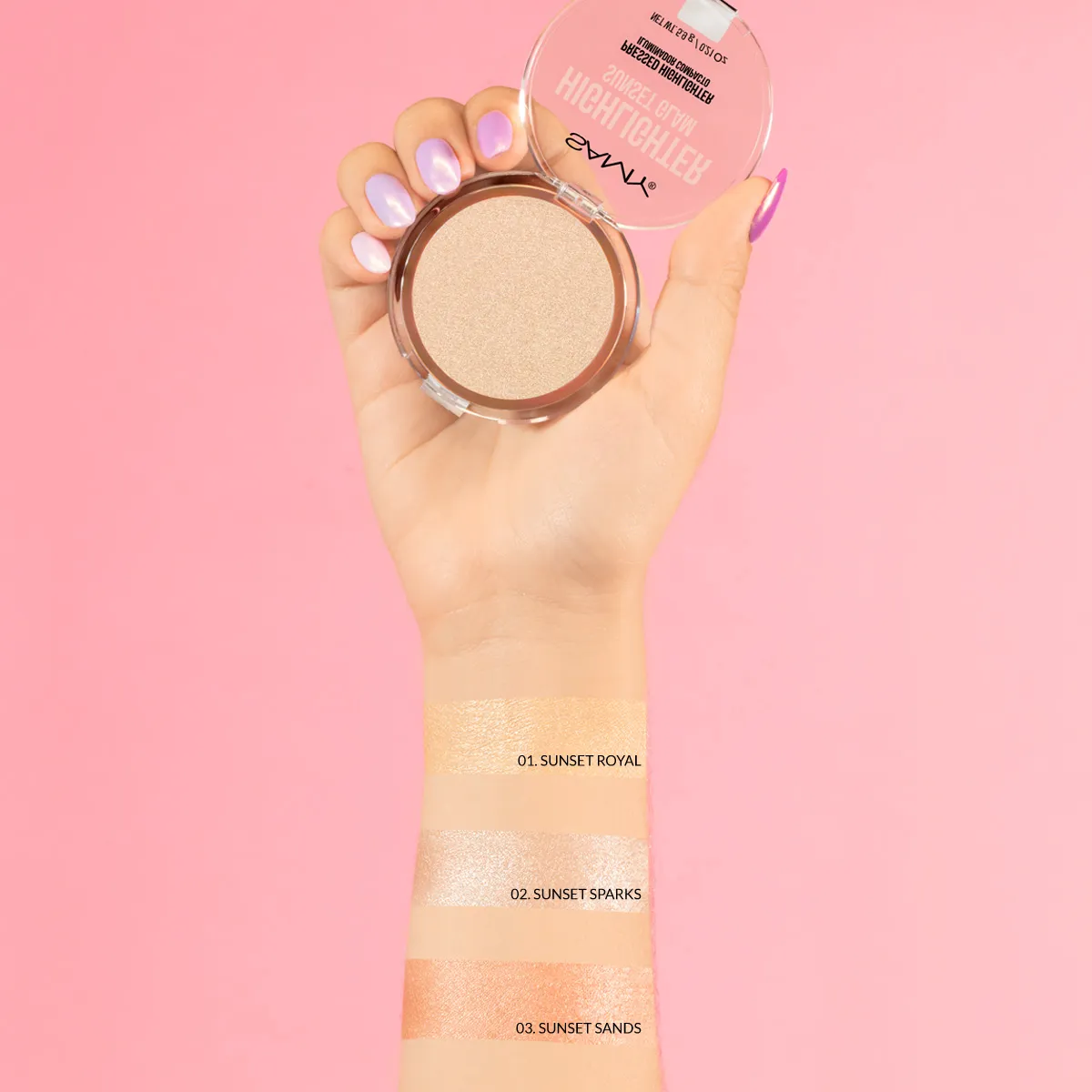 POLVO COMPACTO ILUMINADOR SUNSET ROYAL - SAMY - Image 2