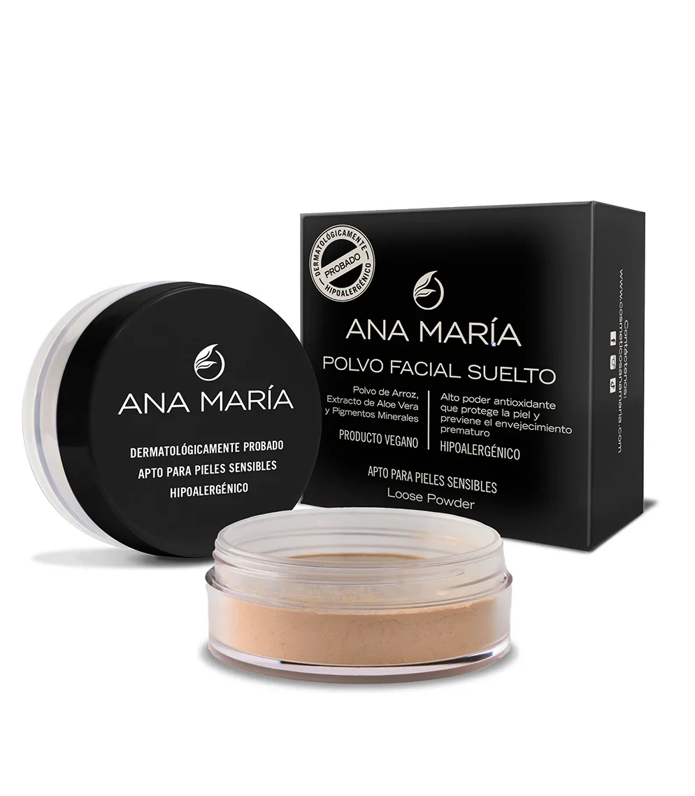 POLVO FACIAL SUELTO #7 OSCURO X18G - ANA MARIA