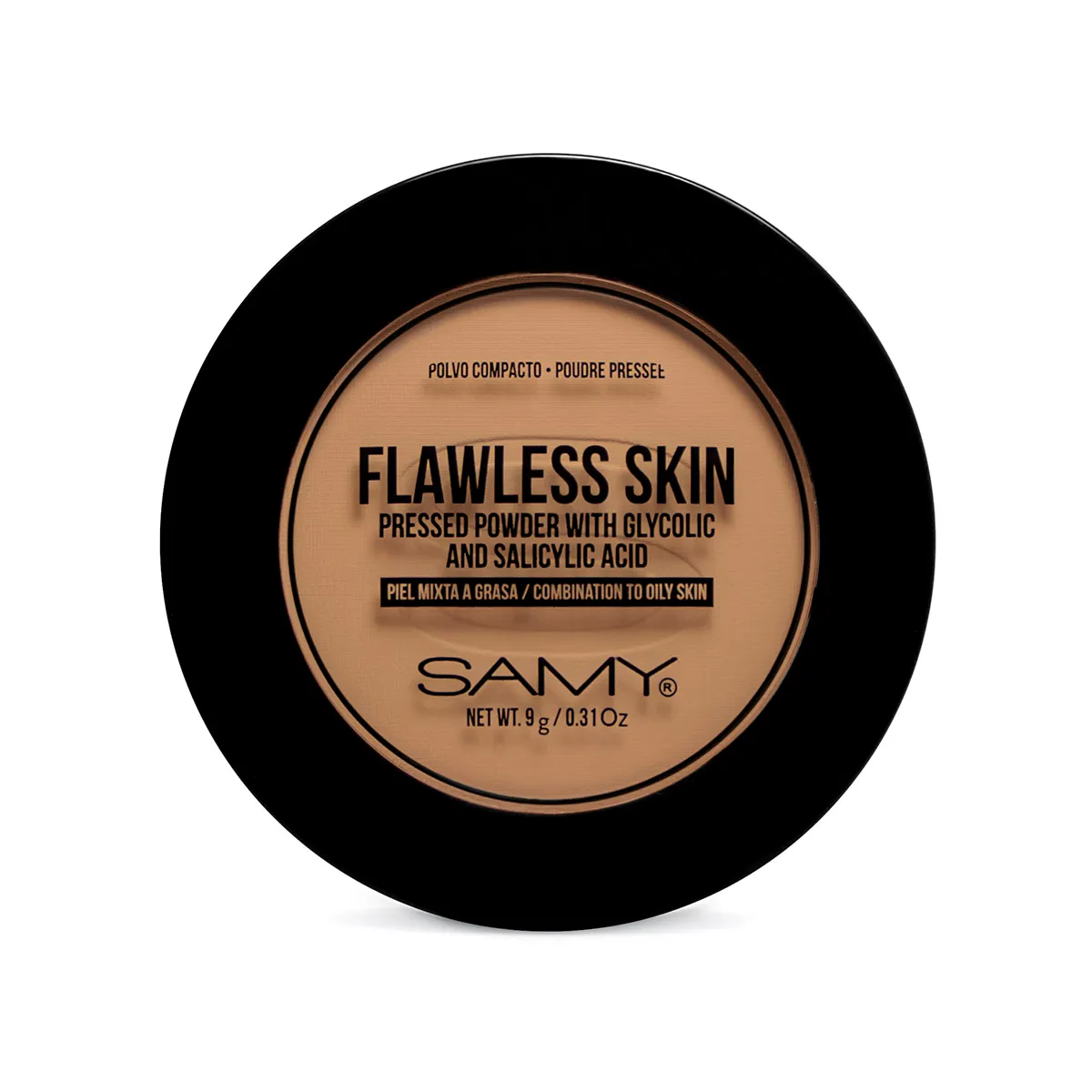 POLVO COMPACTO PIEL MIXTA A GRASA 06 TAN - SAMY
