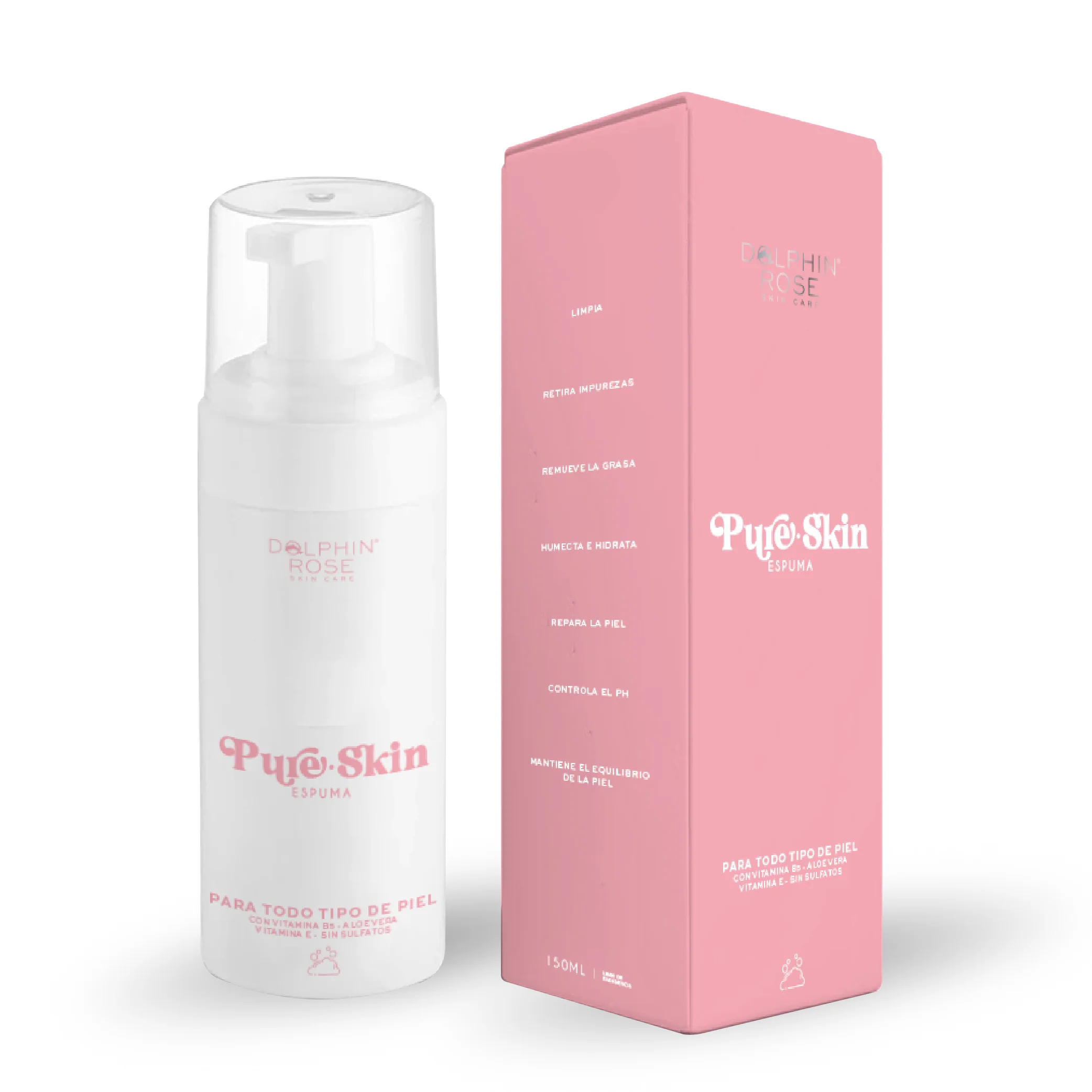 ESPUMA LIMPIADORA - DOLPHIN ROSE SKIN CARE