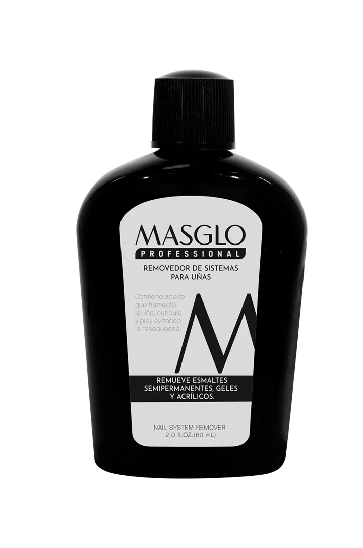 REMOVEDOR DE SEMIPERMANENTES 60ML - MASGLO