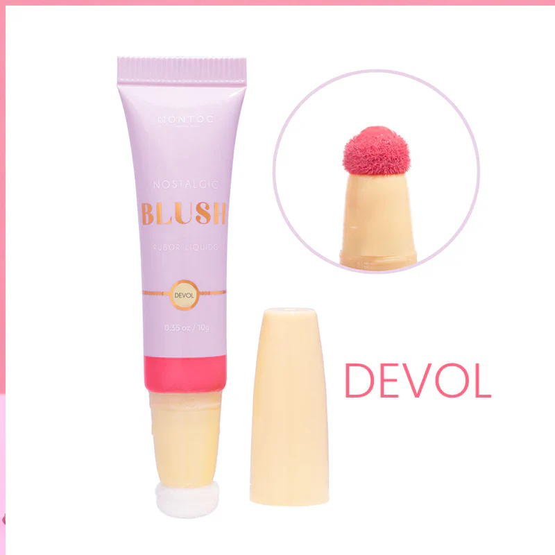 RUBOR LIQUIDO NOSTALGIC DEVOL X 10GR - MONTOC