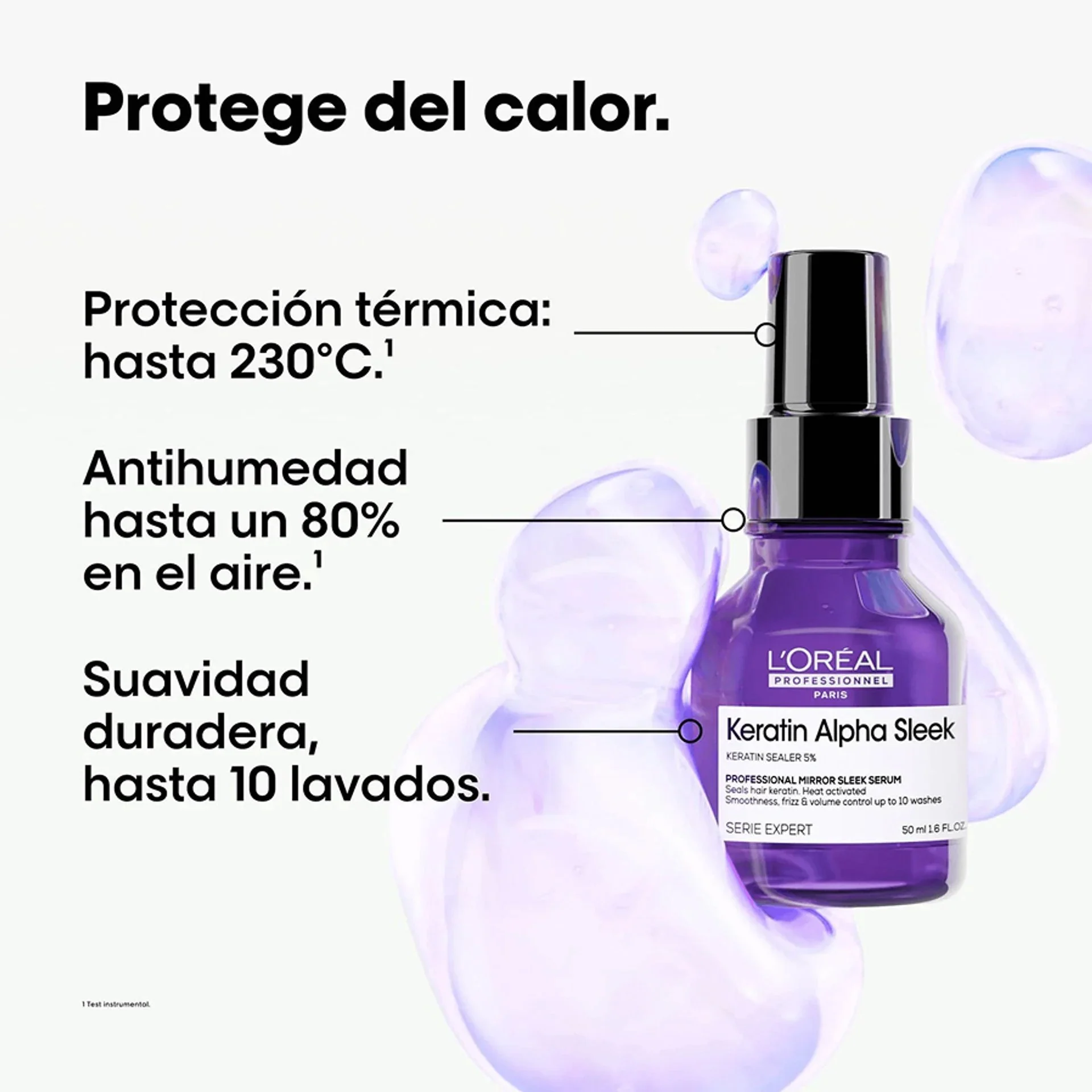 SERUM KERATIN ALPHA SLEEK 50ML - LOREAL - Image 2