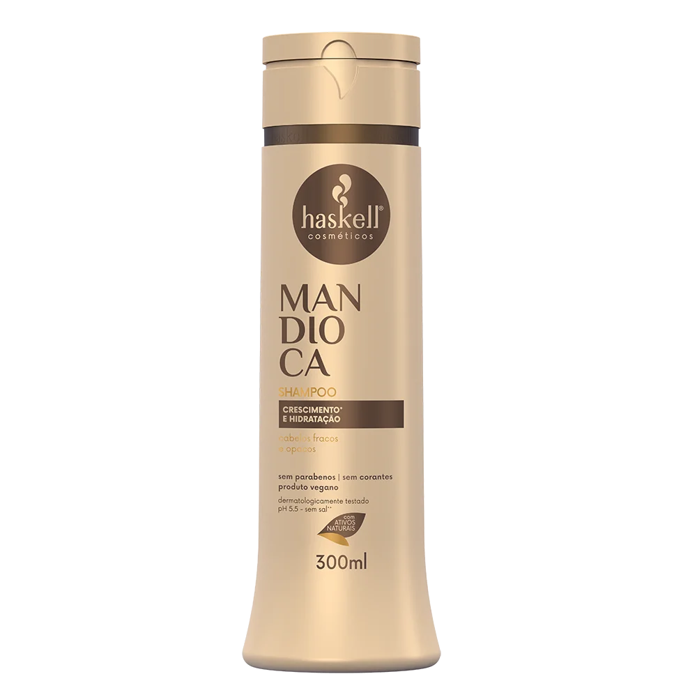 SHAMPO MANDIOCA 300 ML - HASKELL