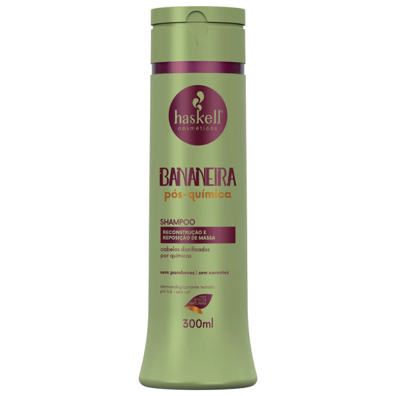 SHAMPOO BANANEIRA 300ML - HASKELL