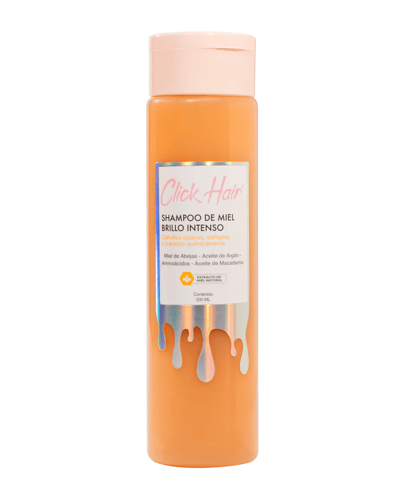 SHAMPOO DE MIEL BRILLO INTENSO X300ML - CLICK HAIR