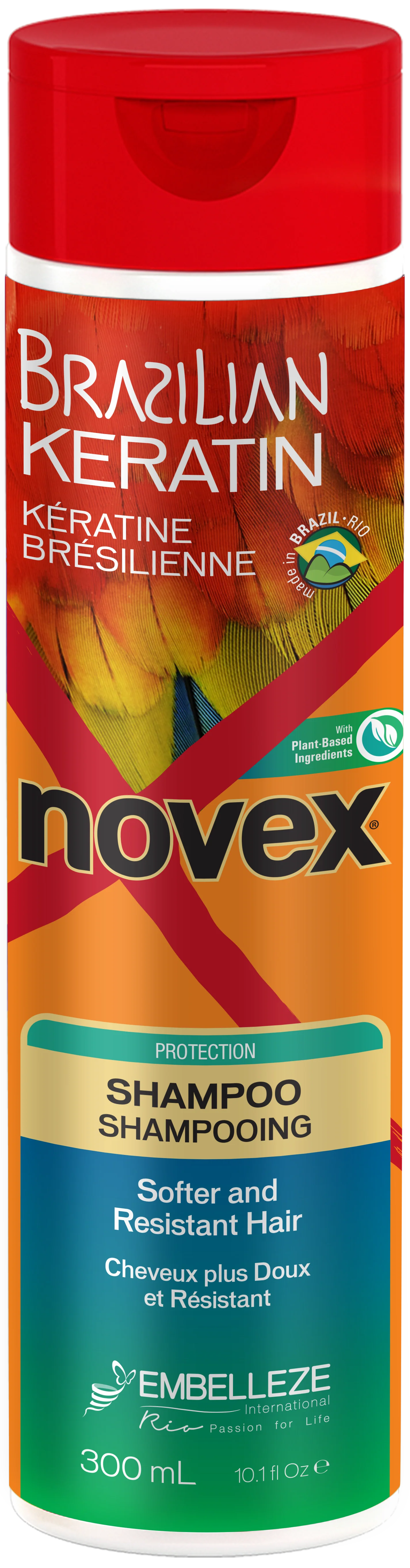SHAMPOO PRE-TRATAMIENTO QUERATINA BRASILEIRA 300ML - NOVEX