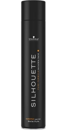 LACA SILHOUETTE EXTRA FUERTE NEGRA 750ML - SCHWARZKOPF