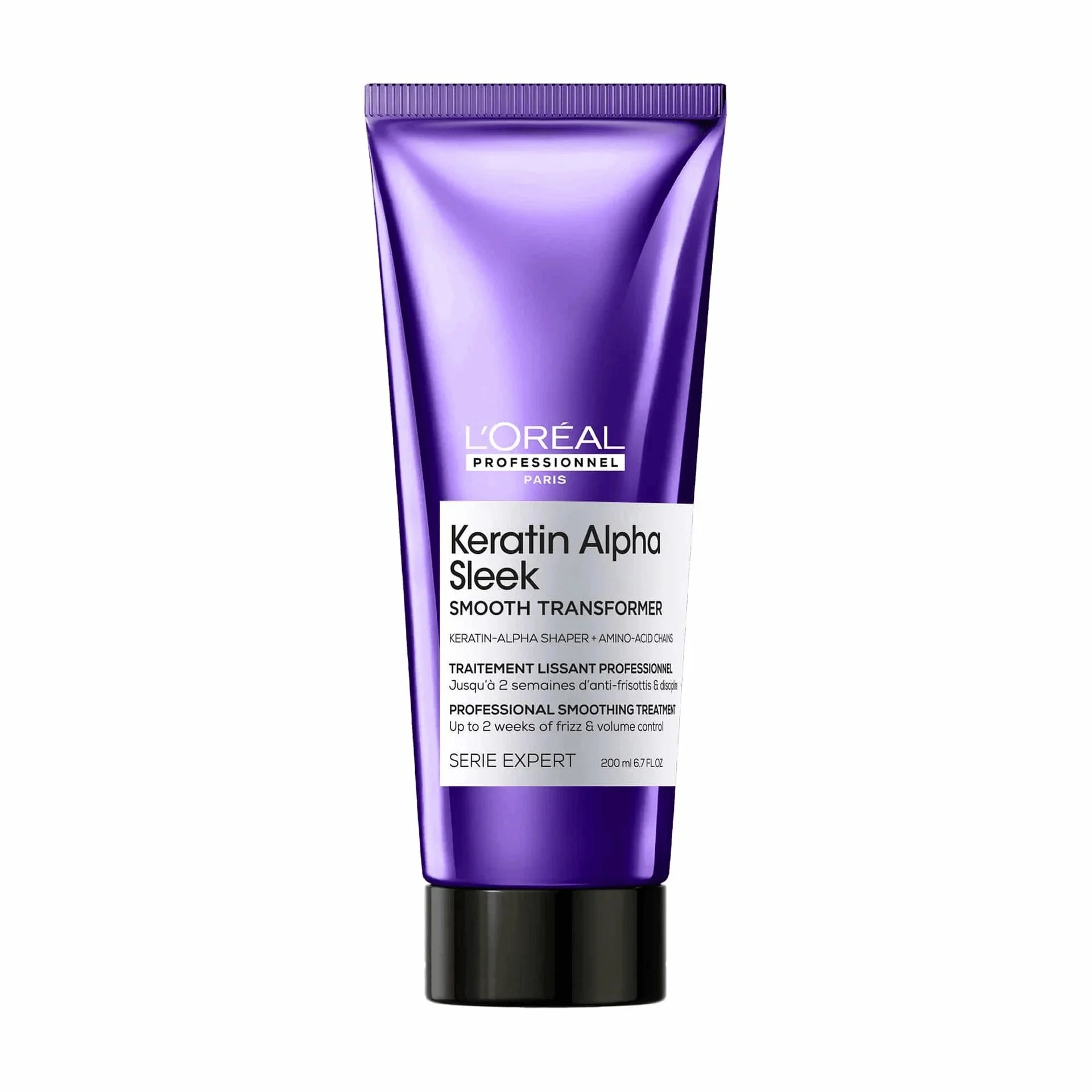 SMOOTH TRANSFORMER KERATIN ALPHA SLEEK 200ML - LOREAL