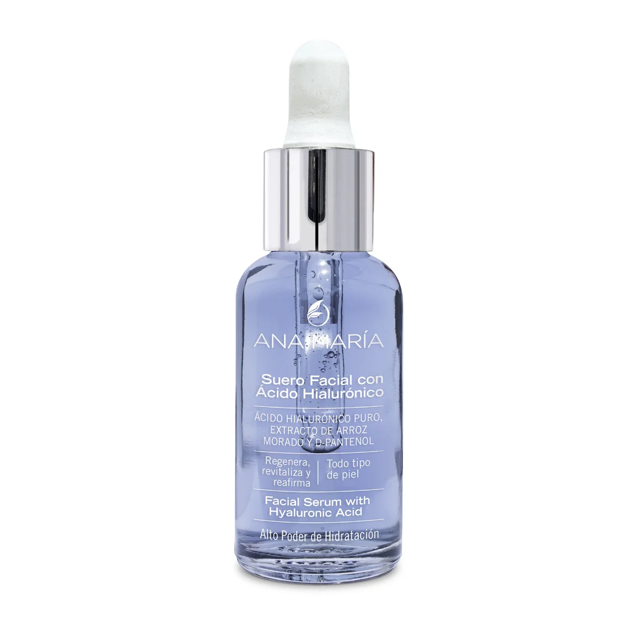SUERO FACIAL CON ACIDO HIALURONICO X30ML - ANA MARIA