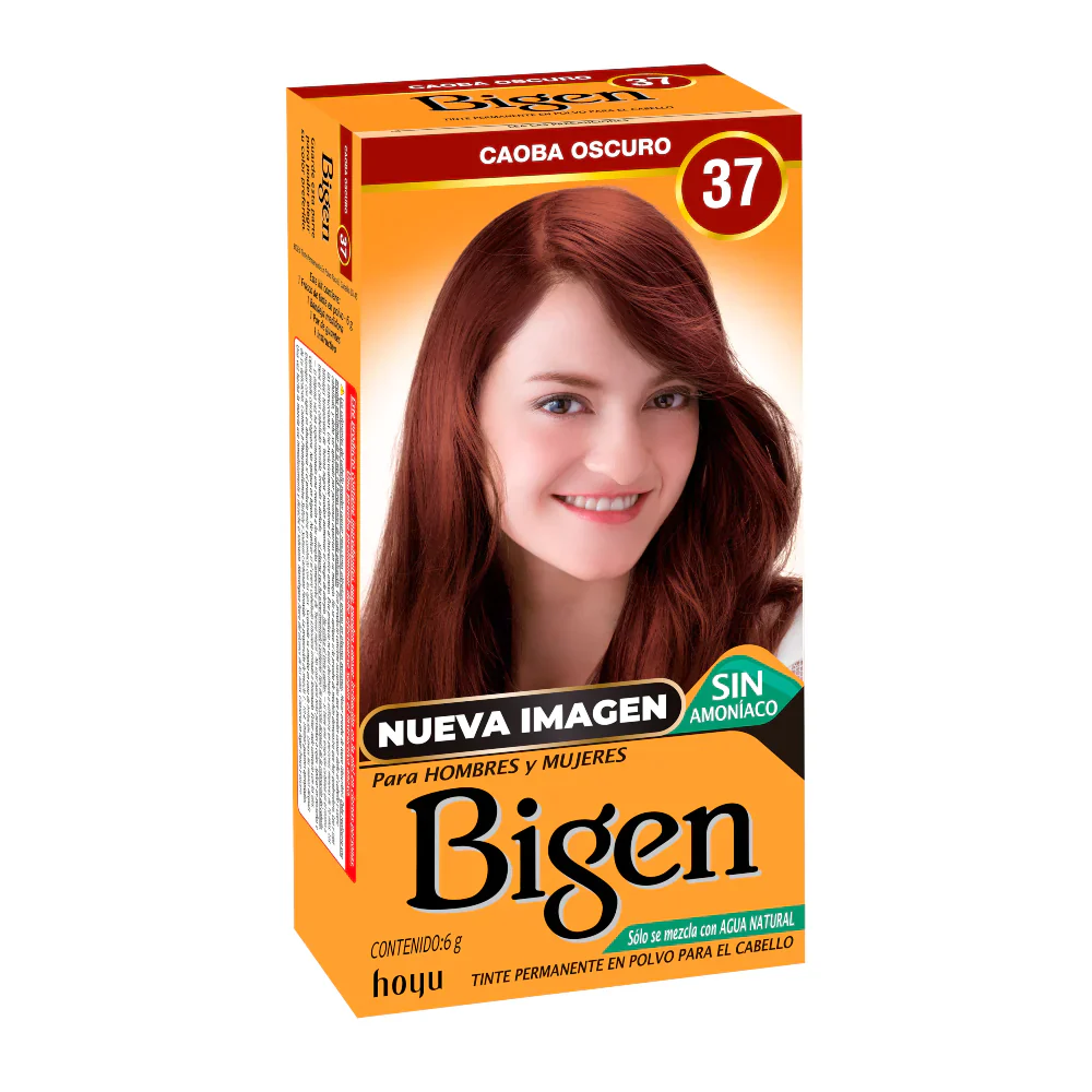 TINTE CAOBA OSCURO #37 BIGEN - BIGEN