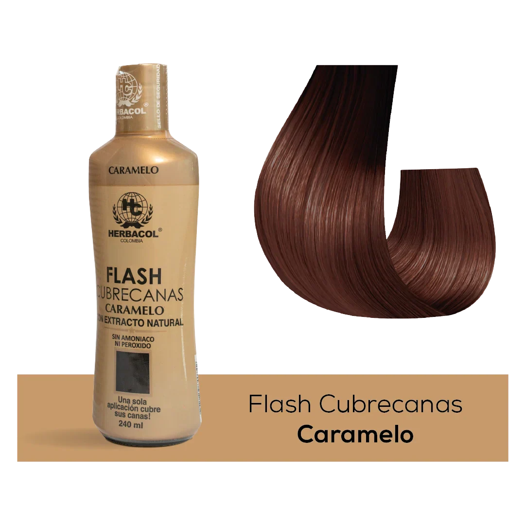 TONICO FLASH CARAMELO 240ML - HERBACOL