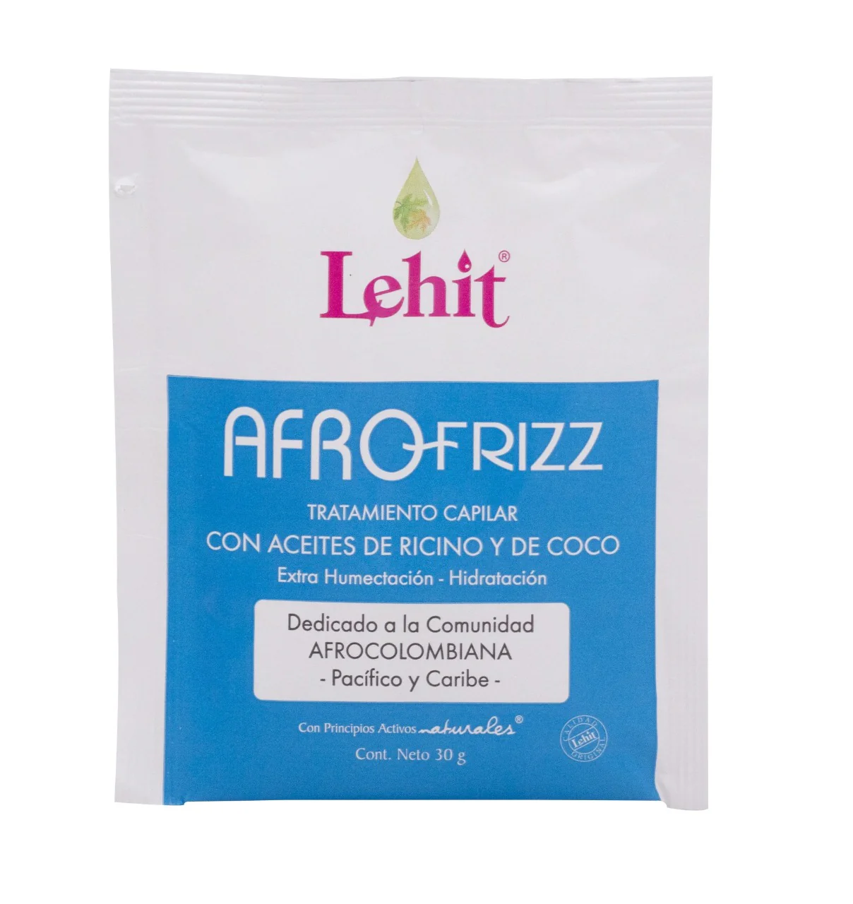TRATAMIENTO CAPILAR AFRO FRIZZ 30GM - LEHIT