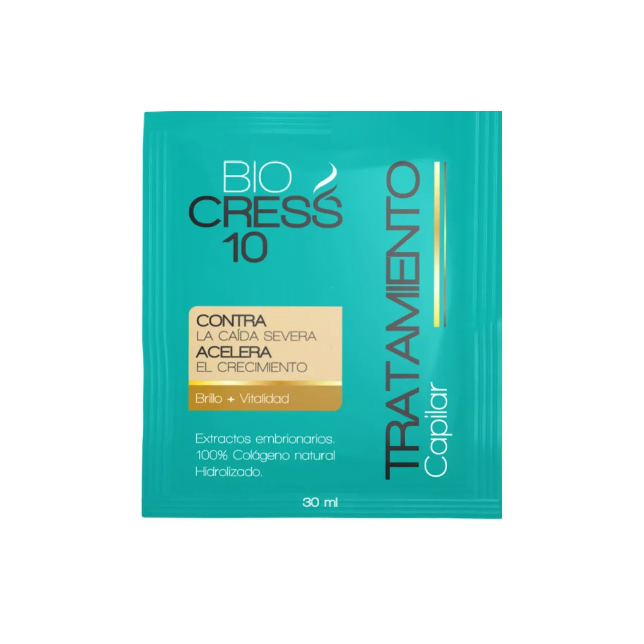 TRATAMIENTO JALEA CAPILAR CAIDA SEVERA 30ML - BIOCRESS