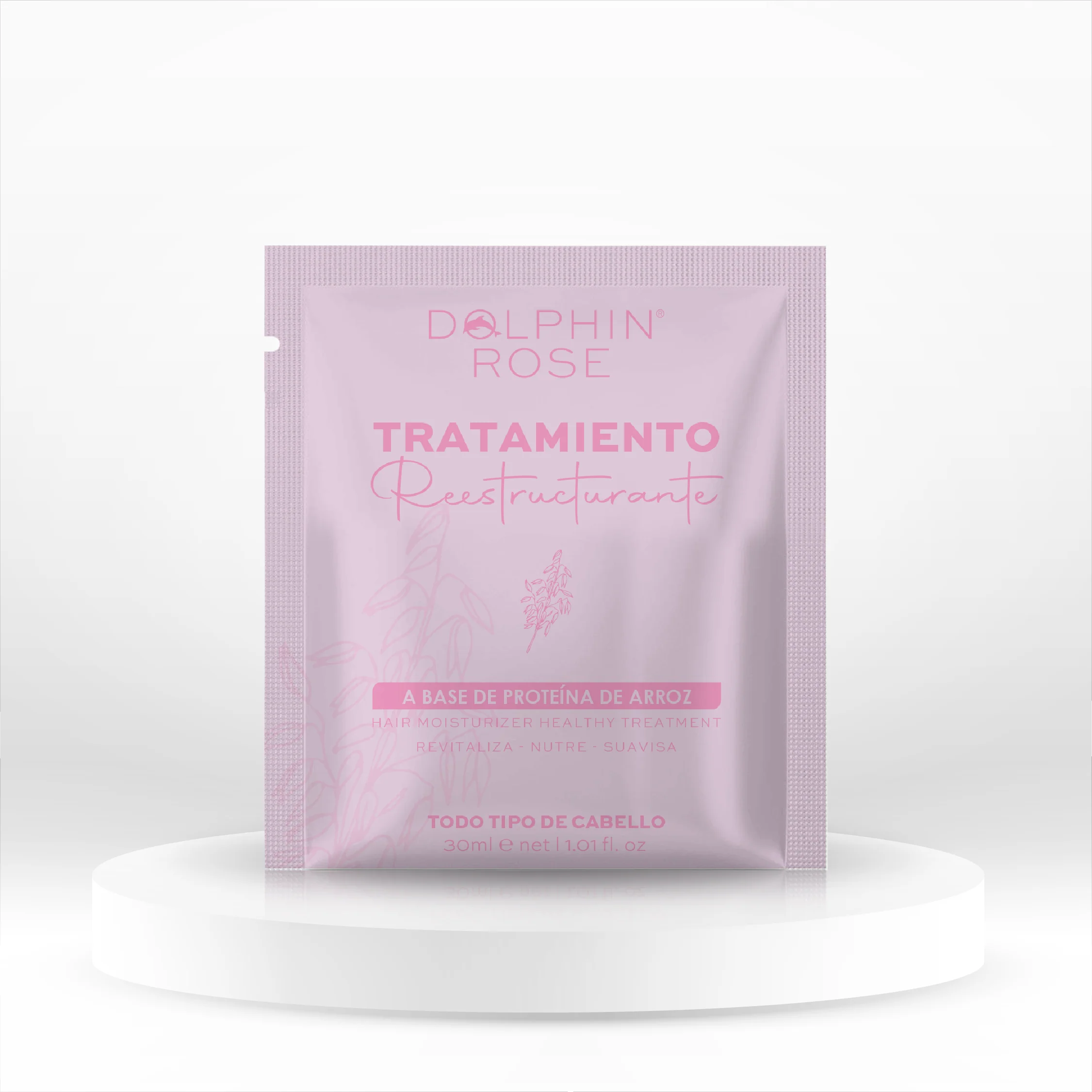 TRATAMIENTO PROTEÍNA DE ARROZ X30ML - DOLPHIN ROSE